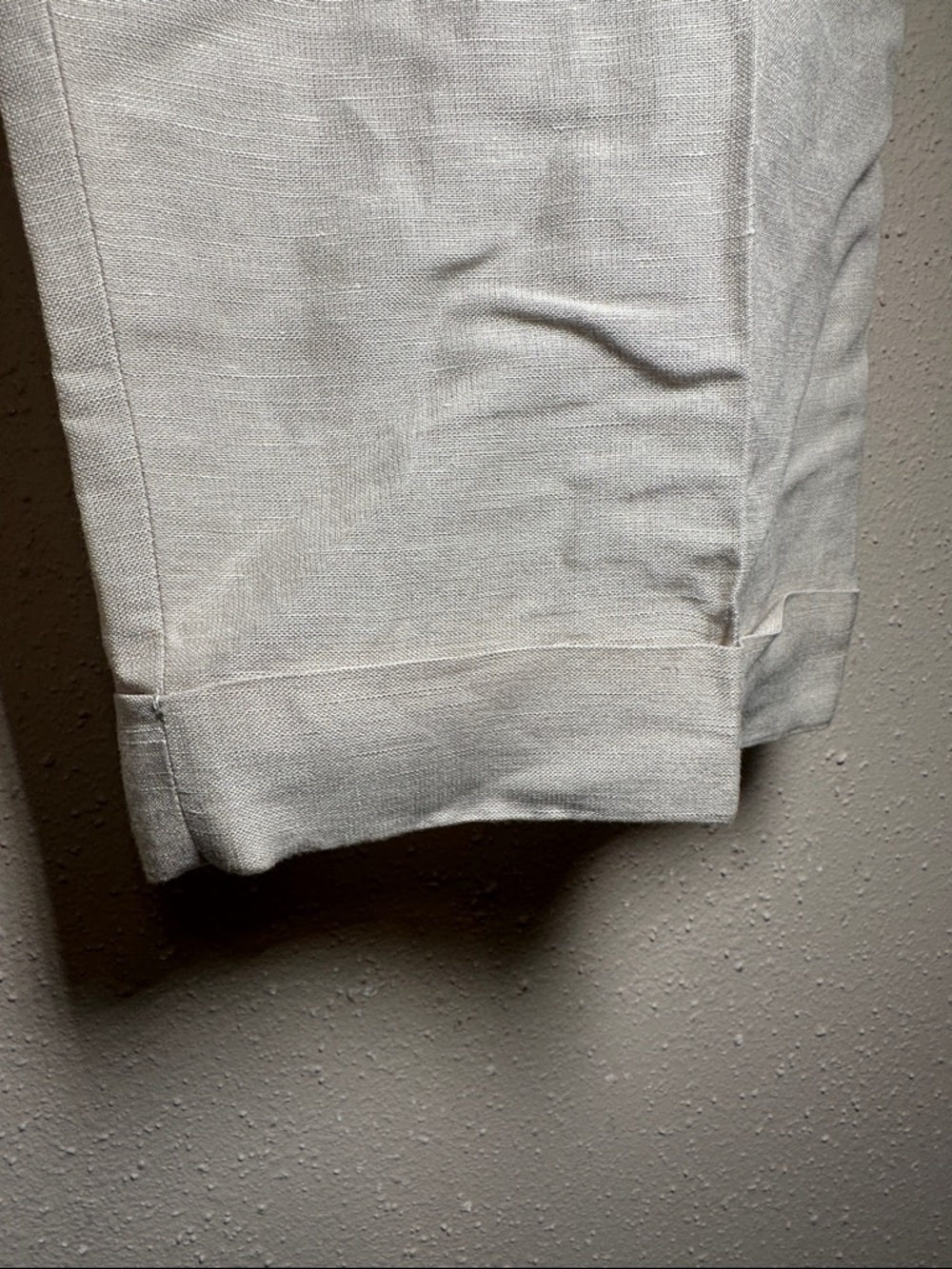 Comfort Zone by George Foreman Waist-Relaxer Linen Blend Pants Khaki size 50x32 - Picture 14 of 14